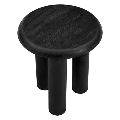 Modway - Mavina Mango Wood Side Table by Modway  Living Room Tables Black - EEI-7284-BLK