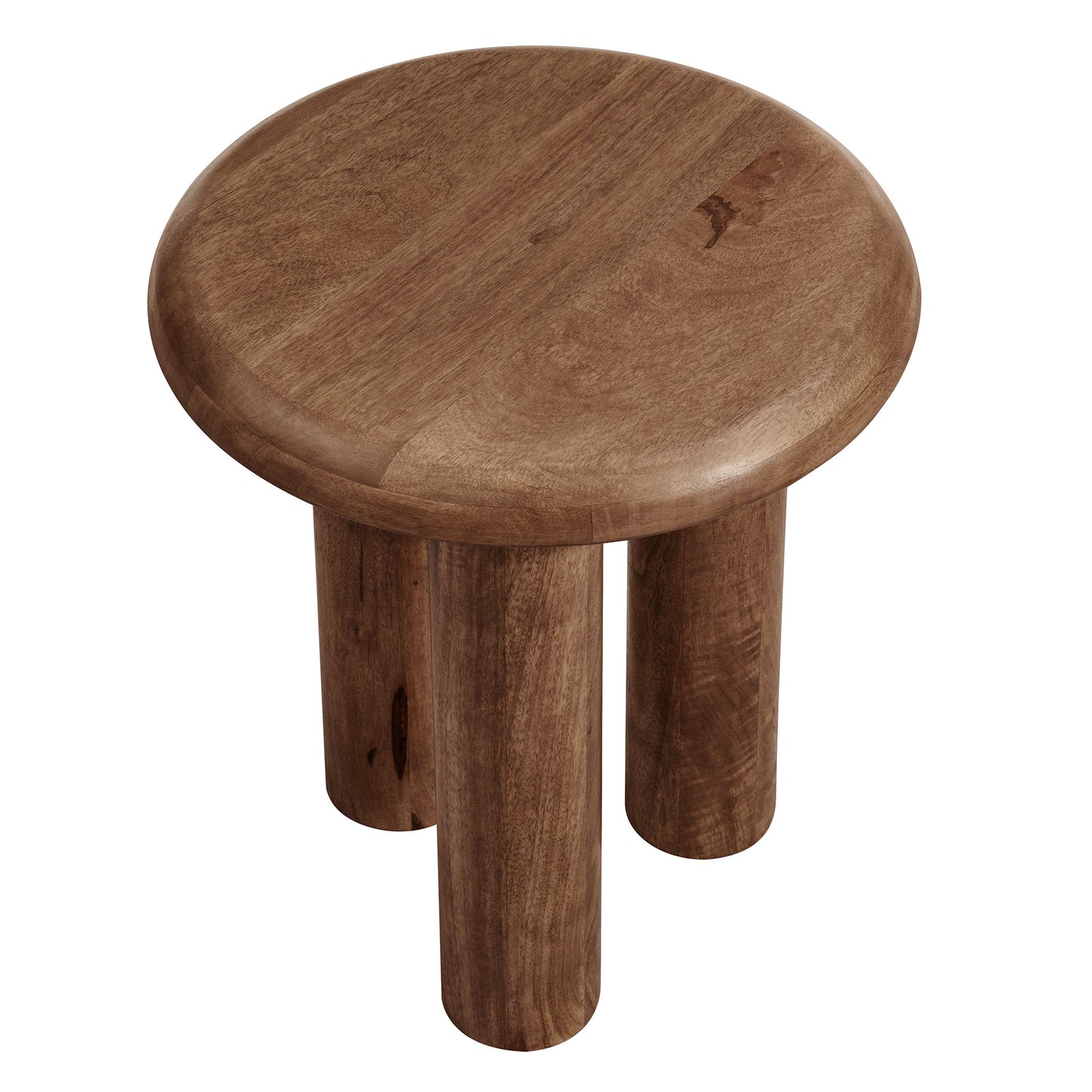 Modway - Mavina Mango Wood Side Table by Modway  Living Room Tables Brown - EEI-7284-WAL