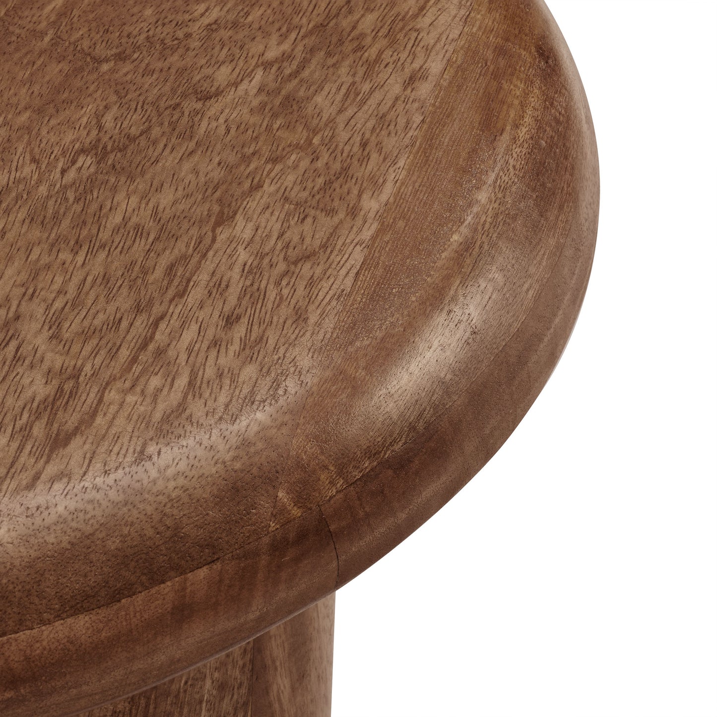 Modway - Mavina Mango Wood Side Table by Modway  Living Room Tables Brown - EEI-7284-WAL