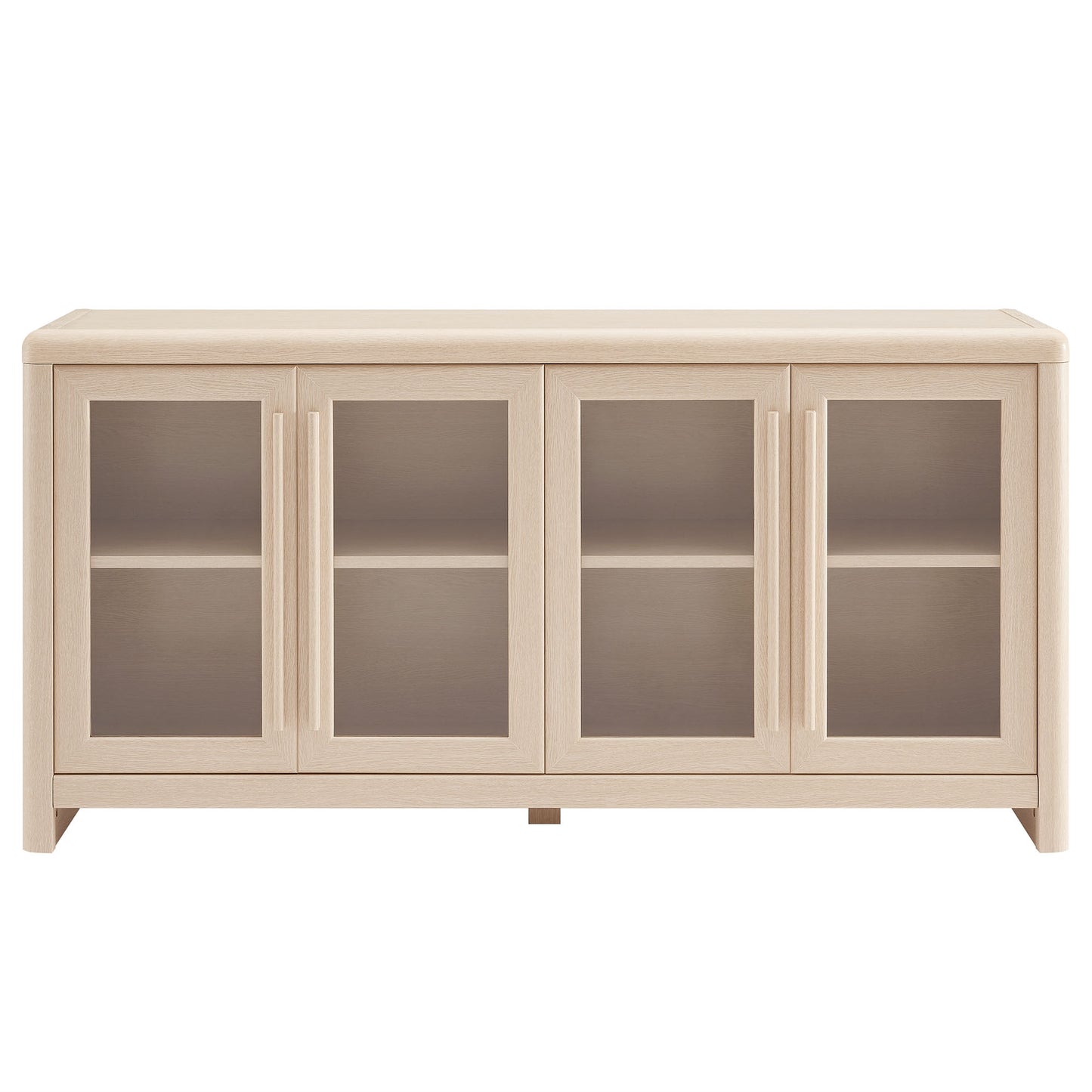 Modway - Evren 4-Door Sideboard Storage Display Cabinet by Modway  Living Room  Gray - EEI-7287-ASH