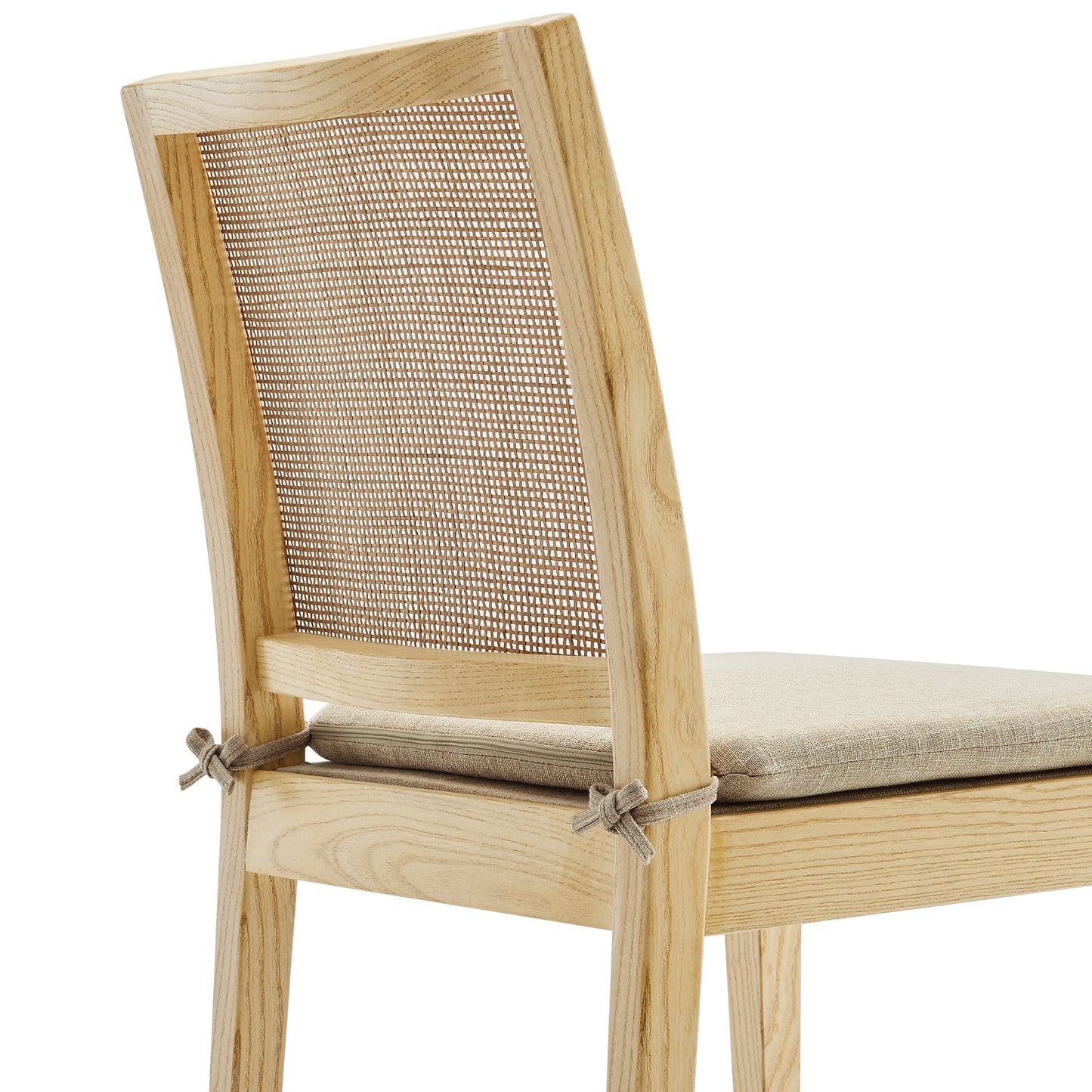 Modway - Ovard Wood and Rattan Dining Chair by Modway  Bar and Dining Dining Chairs Brown - EEI-7288-NAT-BEI