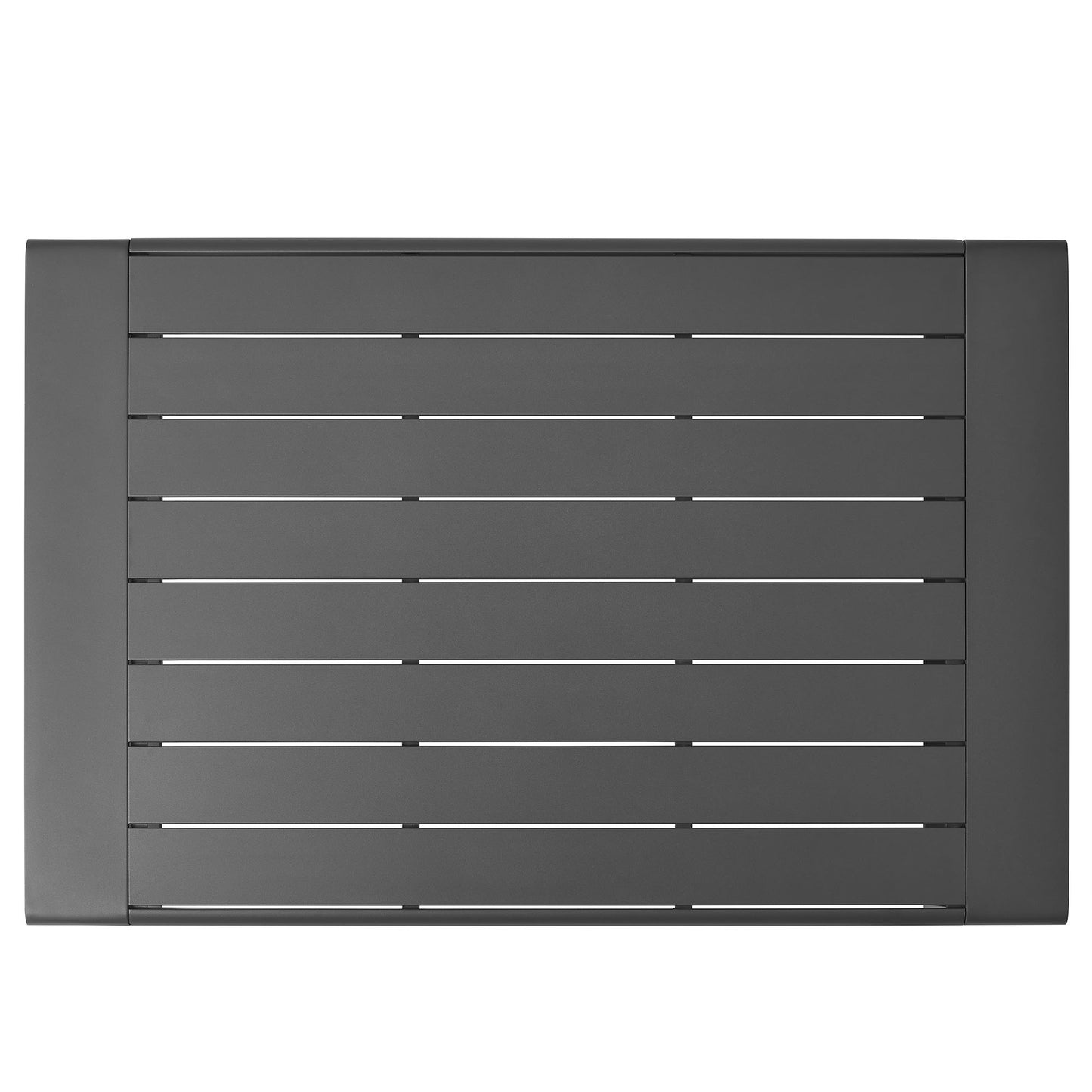 Modway - Lirienne Outdoor Patio Aluminum Coffee Table by Modway  Outdoor Furniture Bar and Dining Gray - EEI-7303-GRY