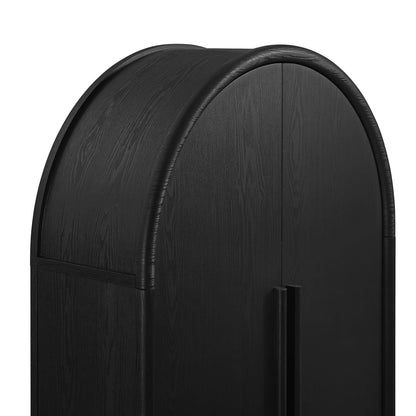 Modway - Bellamy Tall Arched Storage Cabinet by Modway  Living Room Decor Black - EEI-7313-BLK