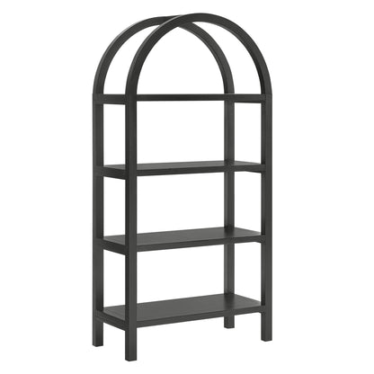 Modway - Vexley 60 Inch Arched Bookshelf by Modway Living Room Decor Black - EEI-7317-BLK