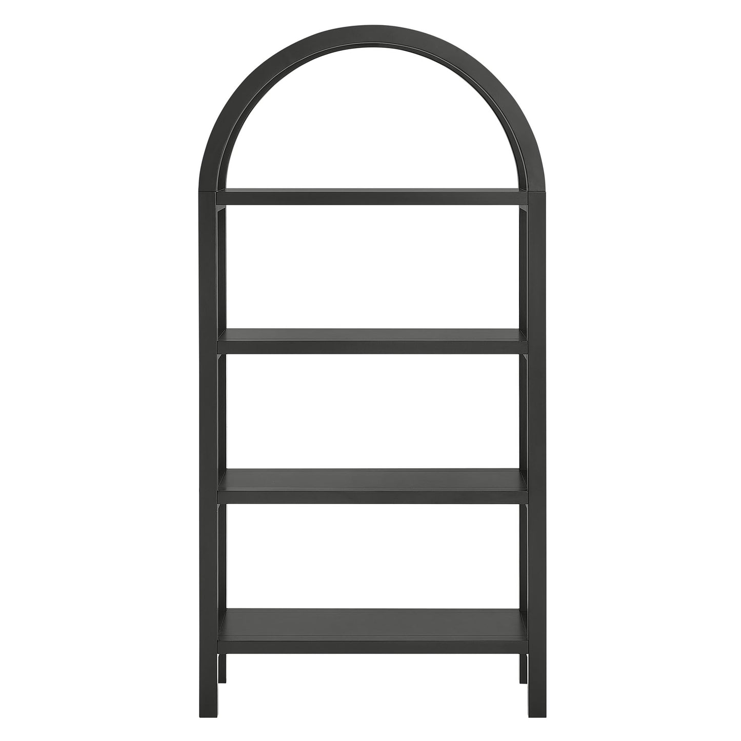 Modway - Vexley 60 Inch Arched Bookshelf by Modway Living Room Decor Black - EEI-7317-BLK