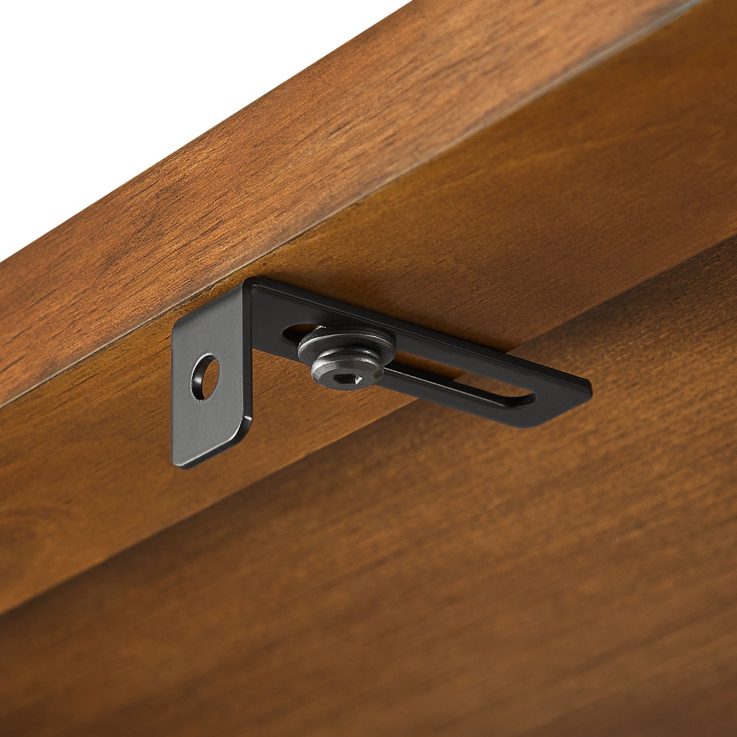 Modway - Vexley 60 Inch Arched Bookshelf by Modway Living Room Decor Walnut - EEI-7317-WAL