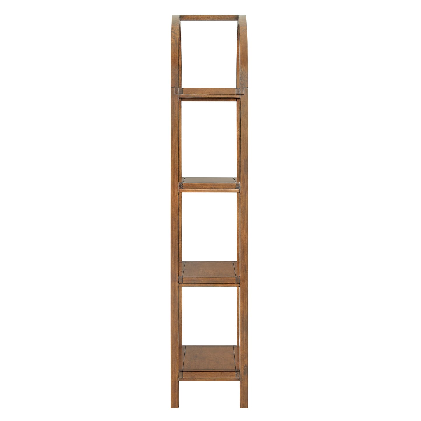 Modway - Vexley 72 Inch Large Arched Bookshelf by Modway Living Room Decor Walnut - EEI-7318-WAL