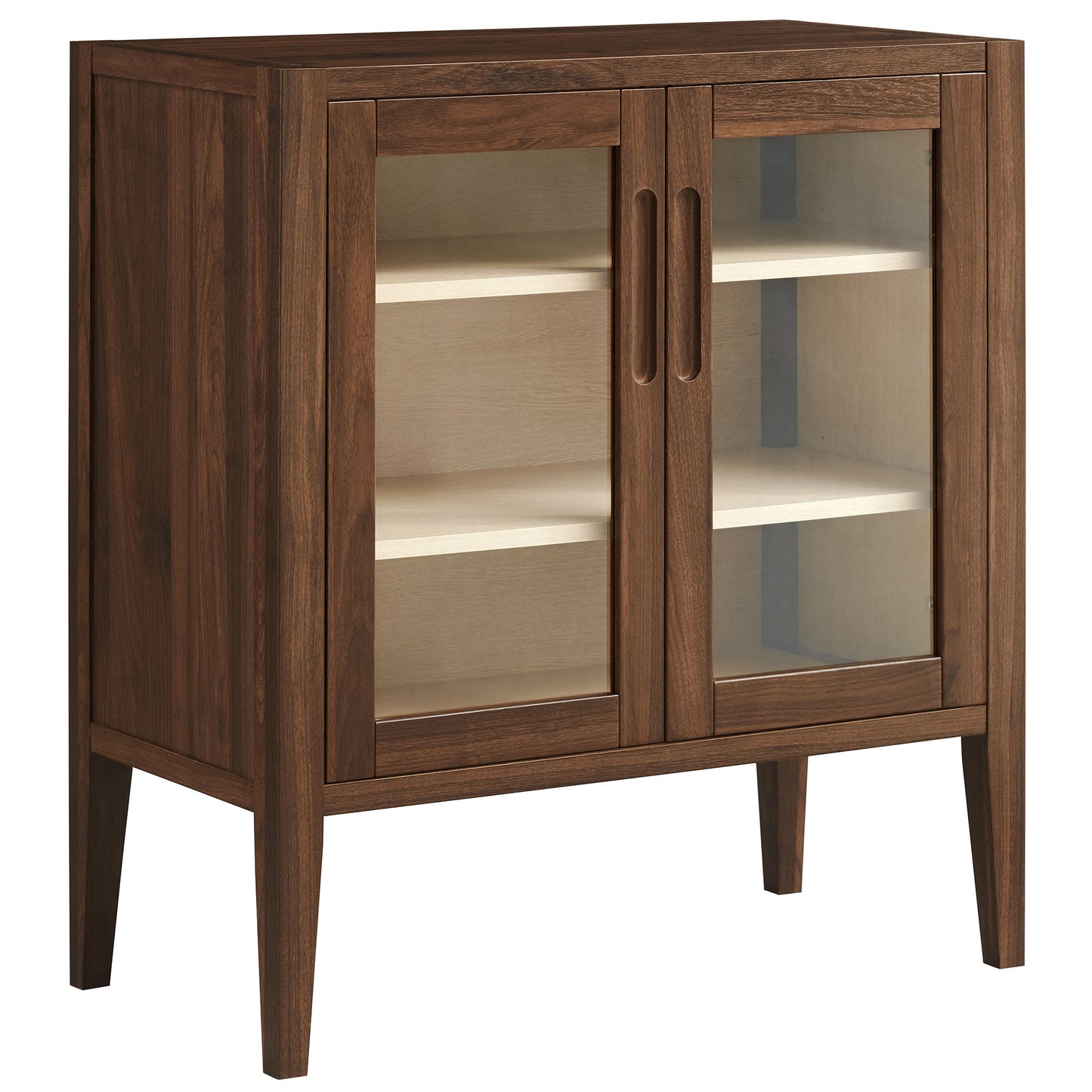 Modway - Nell 36" Accent Cabinet by Modway  Living Room Decor Brown - EEI-7321-WAL-ASH