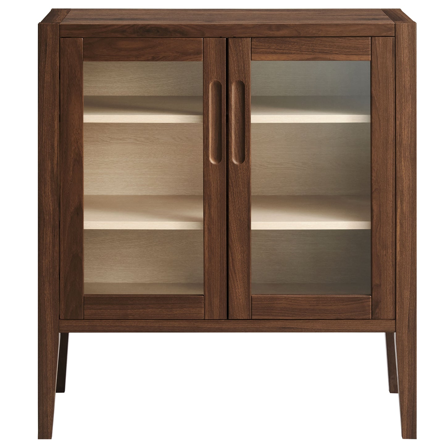 Modway - Nell 36" Accent Cabinet by Modway  Living Room Decor Brown - EEI-7321-WAL-ASH