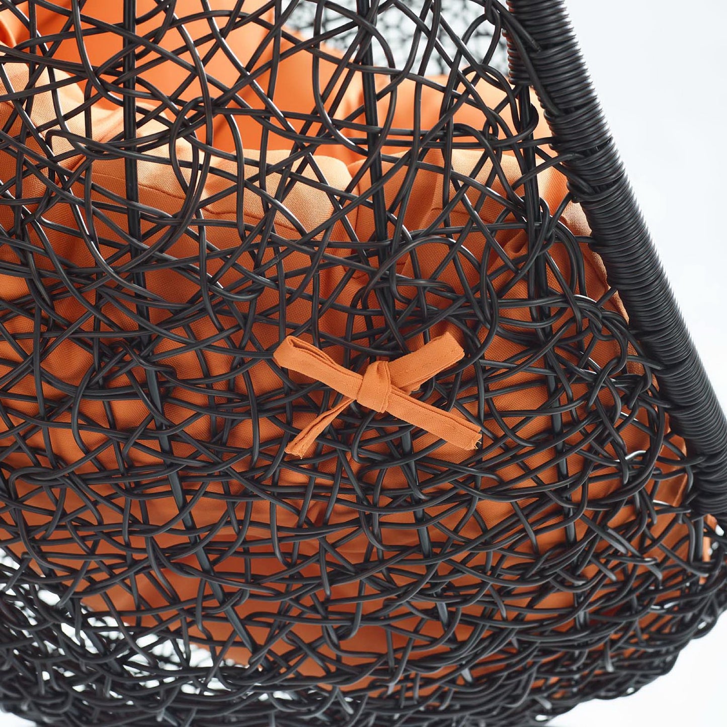 Modway - Encase Swing Outdoor Patio Lounge Chair by Modway  Outdoor Furniture Daybeds and Lounges Orange - EEI-739-ORA-SET