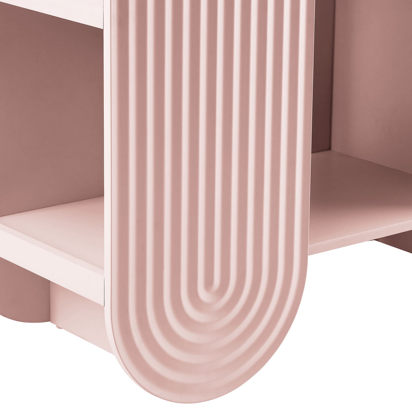 Modway - Daydream 58" Arched Bookshelf by Modway  Living Room Decor Red - EEI-7390-SPN