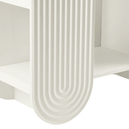 Modway - Daydream 58" Arched Bookshelf by Modway  Living Room Decor White - EEI-7390-WHI