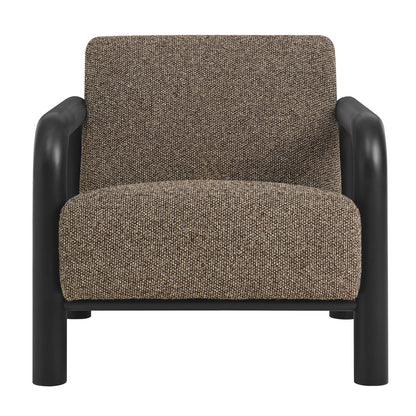 Modway - Sereno Boucle Accent Chair by Modway Living Room Sofas and Armchairs Earth Black - EEI-7391-ETH-BLK