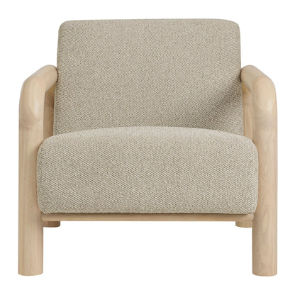 Modway - Sereno Boucle Accent Chair by Modway Living Room Sofas and Armchairs Marble Oak - EEI-7391-MRB-OAK