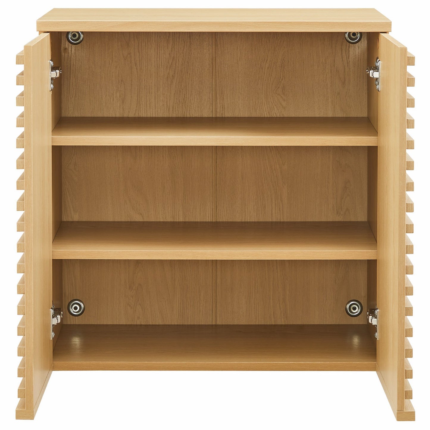 Modway - Render Wall Mounted Bathroom Cabinet by Modway Bathroom Vanities Oak - EEI-7438-OAK