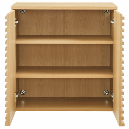 Modway - Render Wall Mounted Bathroom Cabinet by Modway Bathroom Vanities Oak - EEI-7438-OAK