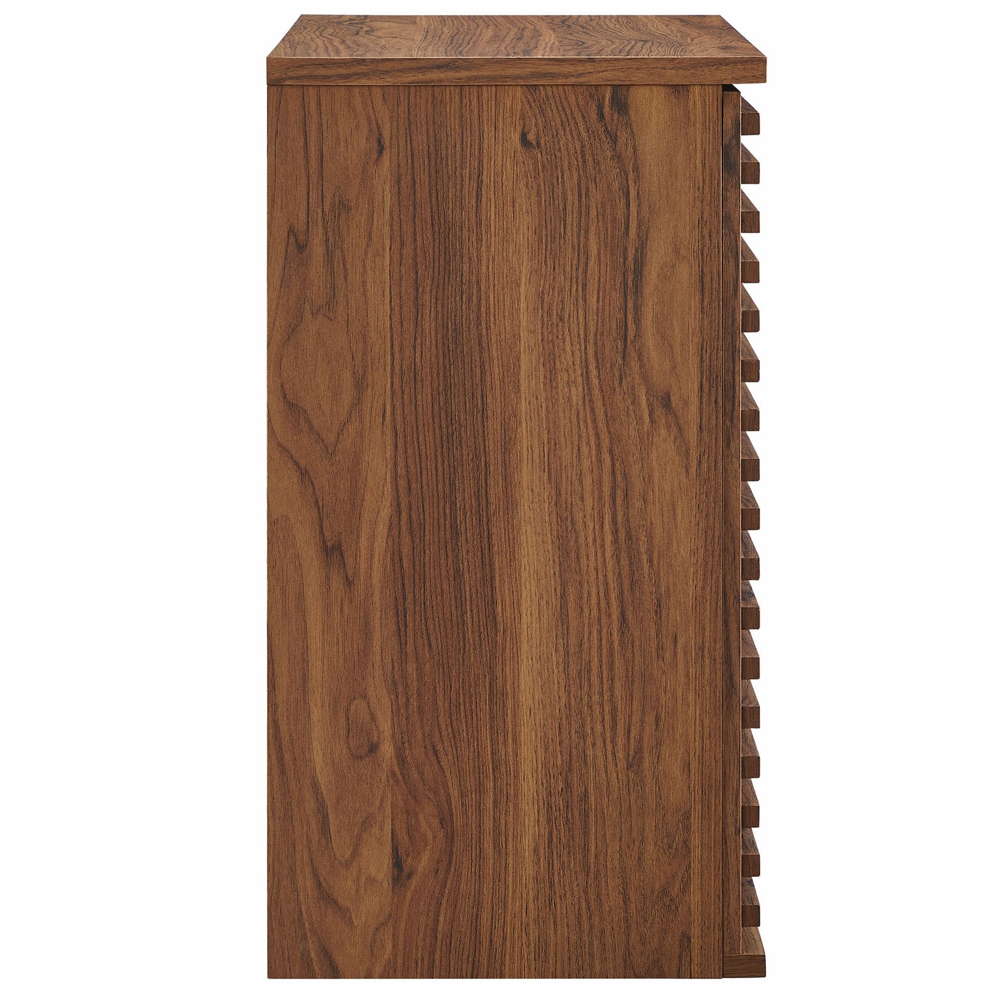 Modway - Render Wall Mounted Bathroom Cabinet by Modway Bathroom Vanities Walnut - EEI-7438-WAL