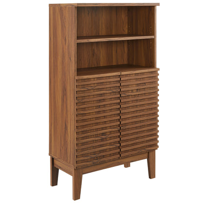 Modway - Render Freestanding Bathroom Storage Cabinet by Modway Bathroom Vanities Walnut - EEI-7439-WAL