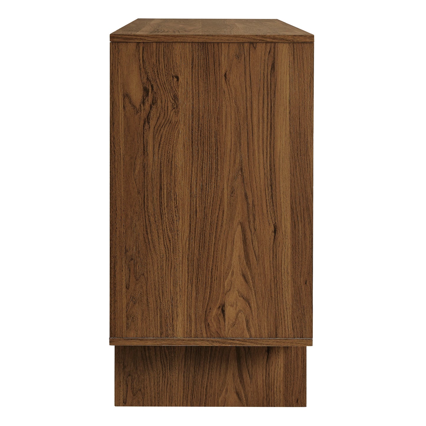 Modway - Owen 59 Inch 4 Door Geometric Sideboard by Modway Living Room  Walnut - EEI-7448-WAL