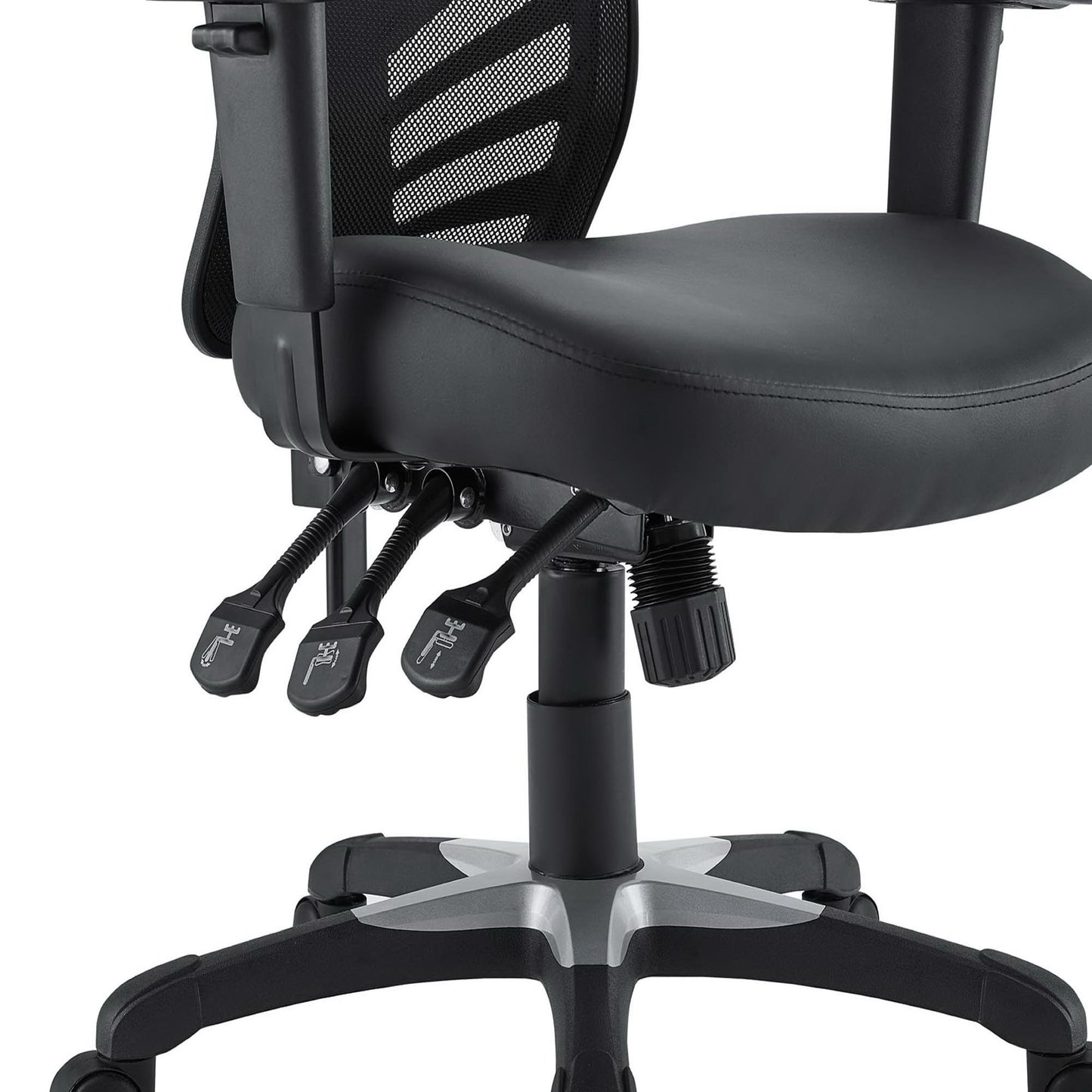 Modway - Articulate Vinyl Office Chair by Modway  Office Furniture Office Chairs Black - EEI-755-BLK