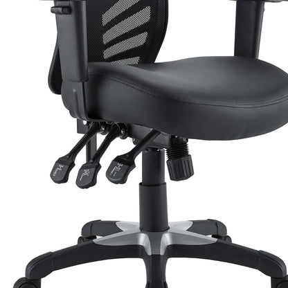 Modway - Articulate Vinyl Office Chair by Modway  Office Furniture Office Chairs Black - EEI-755-BLK
