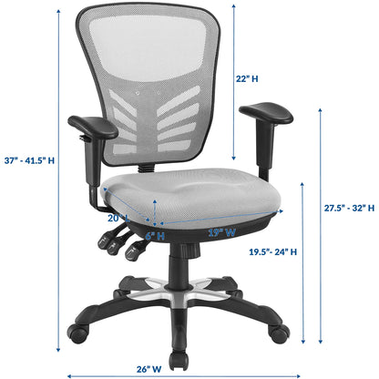 Modway - Articulate Mesh Office Chair by Modway  Office Furniture Office Chairs Gray - EEI-757-GRY