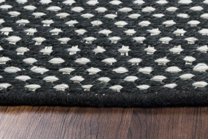 RIZZY HOME RUGS Ellington Casual 3' x 5' - ELGEG9038BK000305