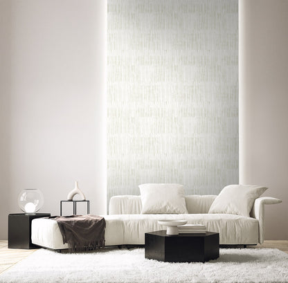 Seabrook Designs  Serapha Lines Striped Contemporary Whites, Off Whites   - EL20005