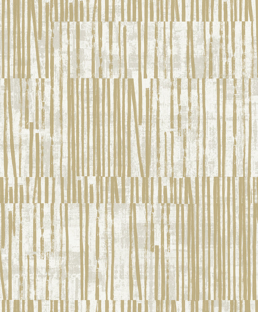 Seabrook Designs  Serapha Lines Striped Contemporary Warm Neutrals, Beiges   - EL20007