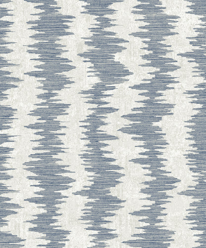 Seabrook Designs  Noctara Striped Contemporary Blues   - EL20202