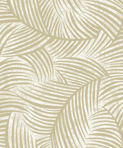 Seabrook Designs  Zephyra Palms Botanical Contemporary Warm Neutrals, Beiges   - EL20607