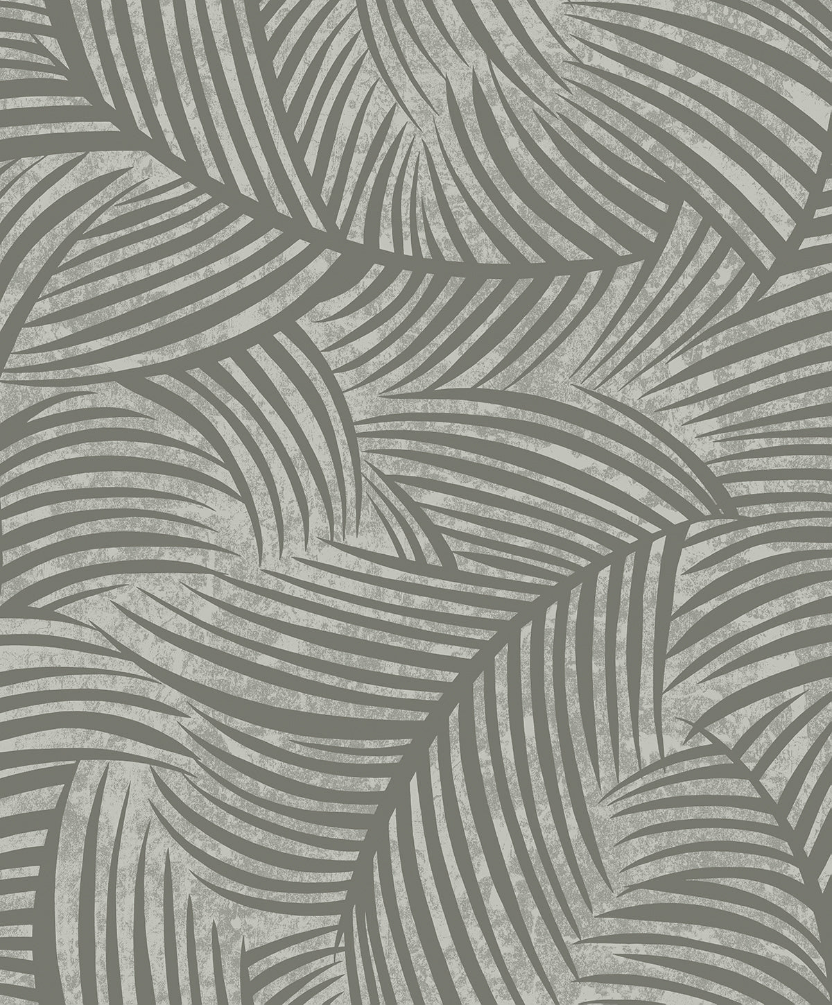 Seabrook Designs  Zephyra Palms Botanical Contemporary Grays   - EL20610