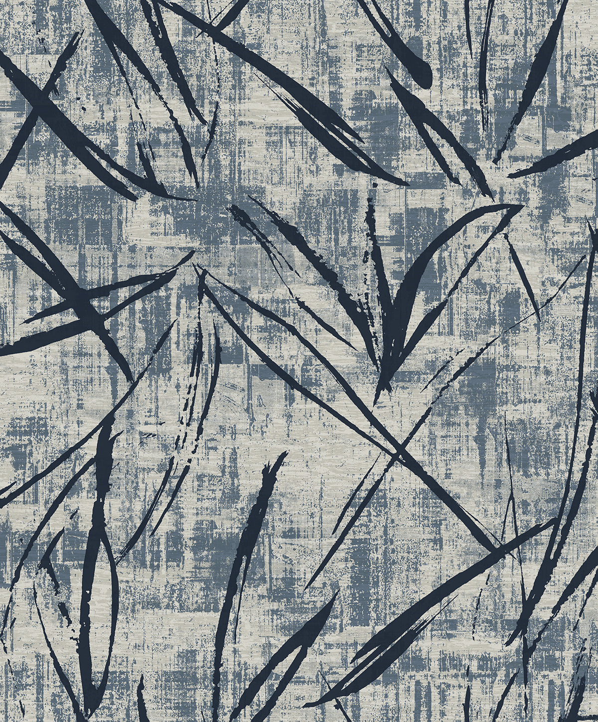 Seabrook Designs  Luneth Abstract Contemporary Blues   - EL20902