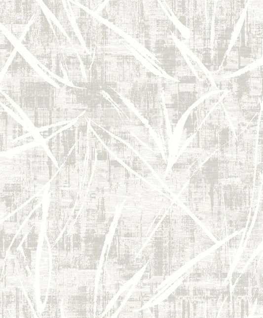 Seabrook Designs  Luneth Abstract Contemporary Whites, Off Whites   - EL20907