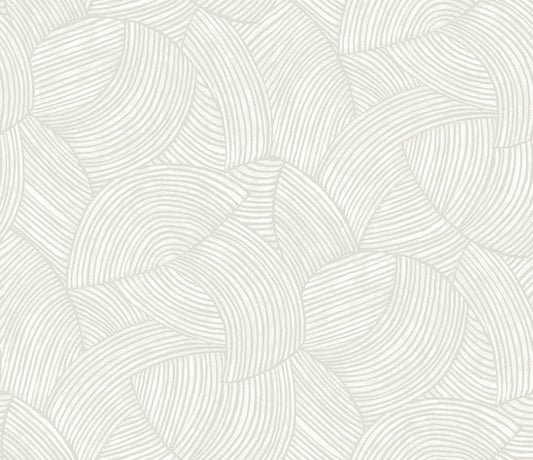 Seabrook Designs  Stellara Geometric Contemporary Whites, Off Whites   - EL21005