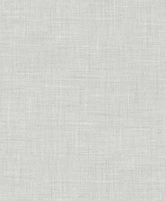 Seabrook Designs  Vespia Faux Linen Contemporary Grays   - EL21107
