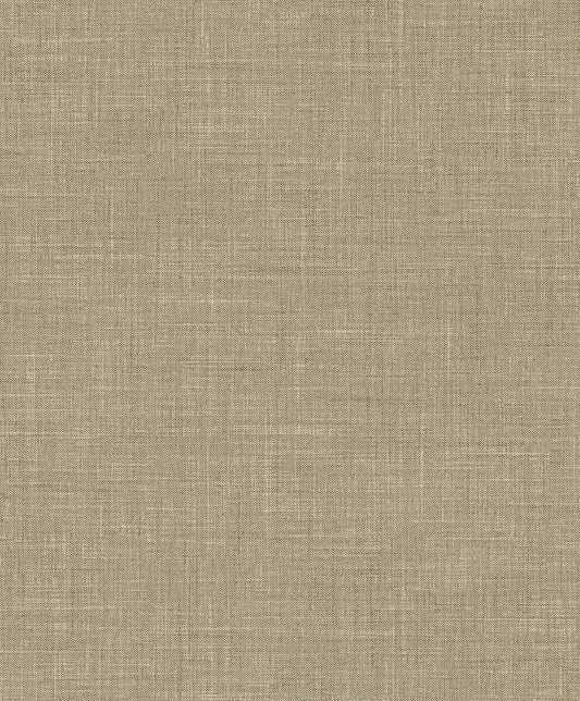 Seabrook Designs  Vespia Faux Linen Contemporary Browns, Taupes   - EL21129