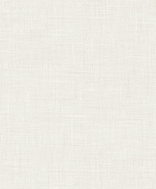 Seabrook Designs  Vespia Faux Linen Contemporary Warm Neutrals, Beiges   - EL21135