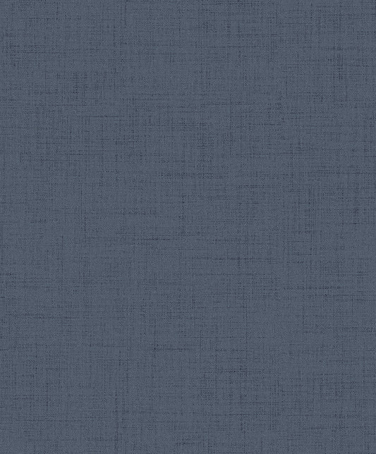 Seabrook Designs  Vespia Faux Linen Contemporary Blues   - EL21144