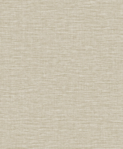Seabrook Designs  Opalind Faux Linen Contemporary Warm Neutrals, Beiges   - EL21207