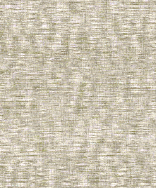 Seabrook Designs  Opalind Faux Linen Contemporary Warm Neutrals, Beiges   - EL21207