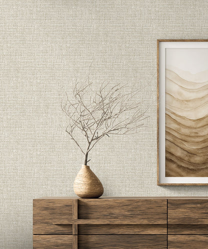 Seabrook Designs  Aureline Faux Contemporary Cool Neutrals   - EL21307