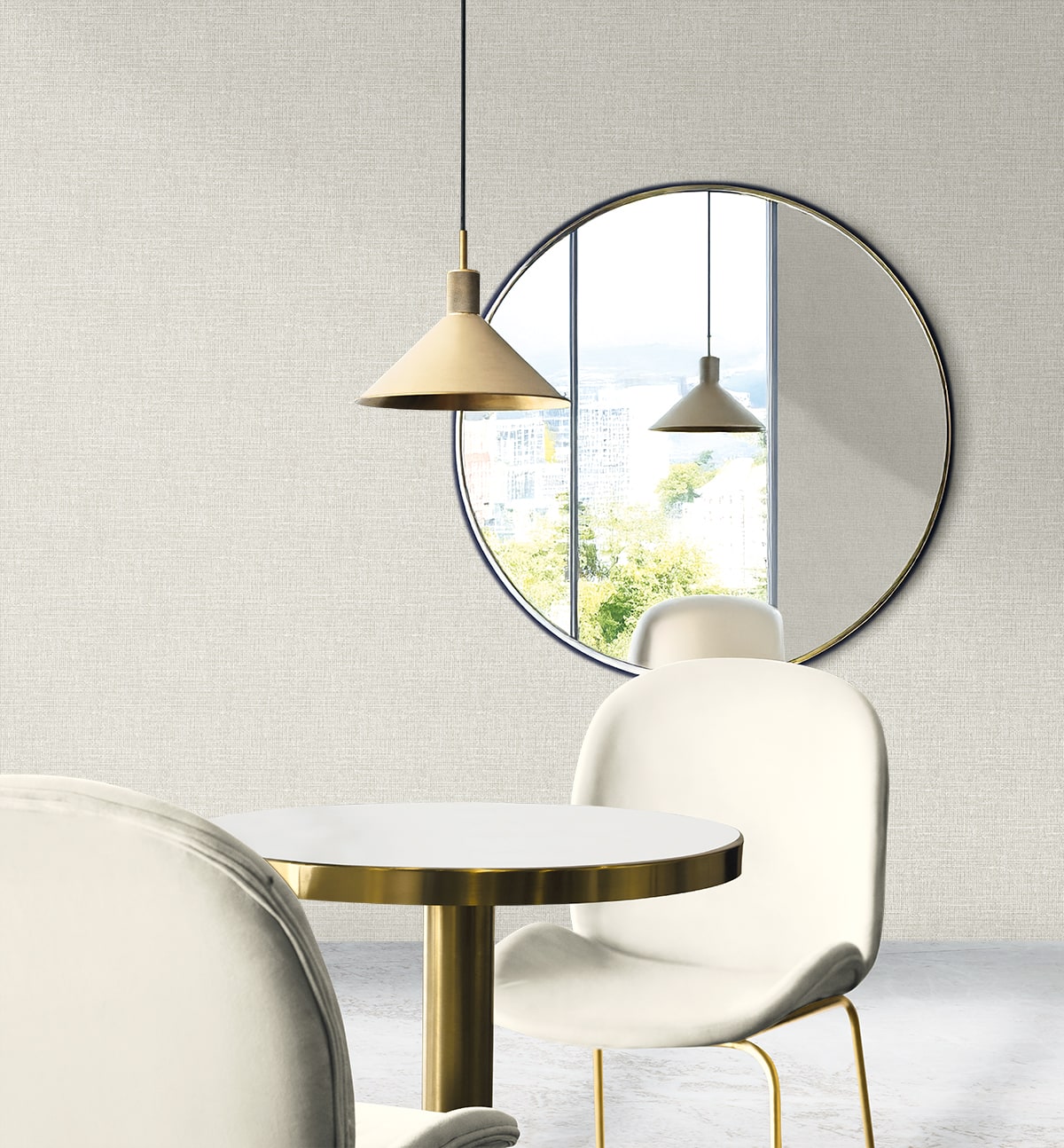 Seabrook Designs  Aureline Faux Contemporary Grays   - EL21320