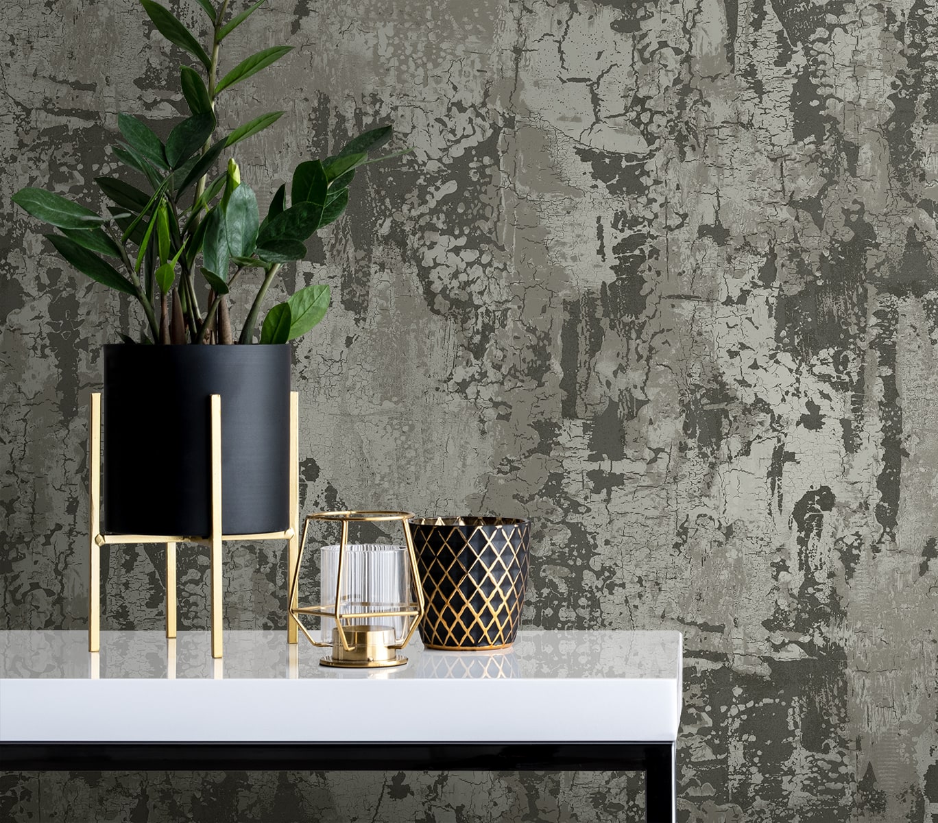 Seabrook Designs  Nymera Faux Contemporary Grays   - EL21400