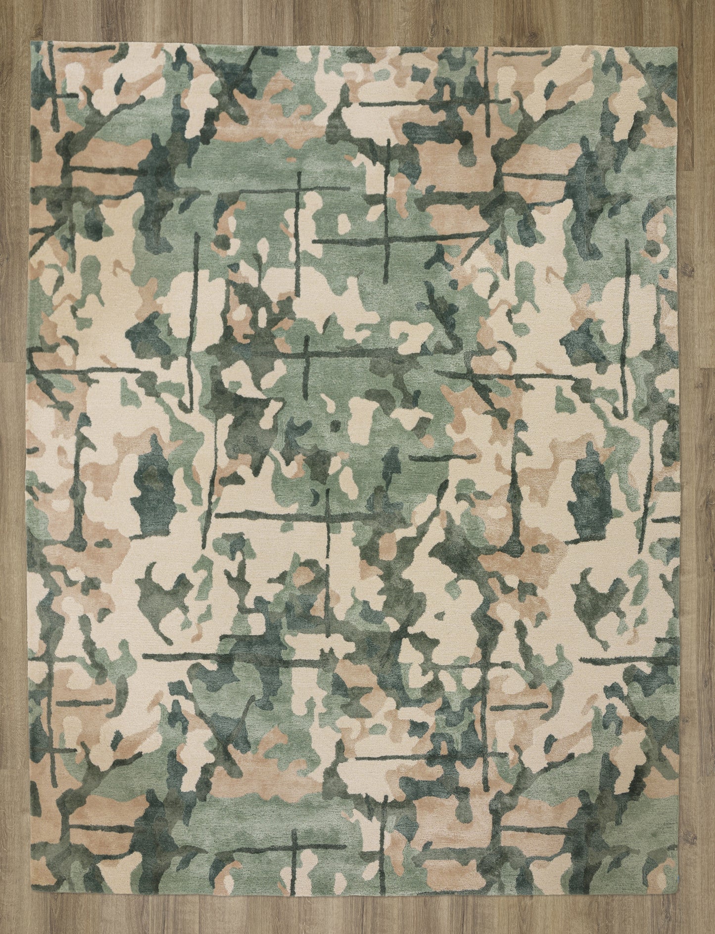 Contemporary rug, 8' x 10'.