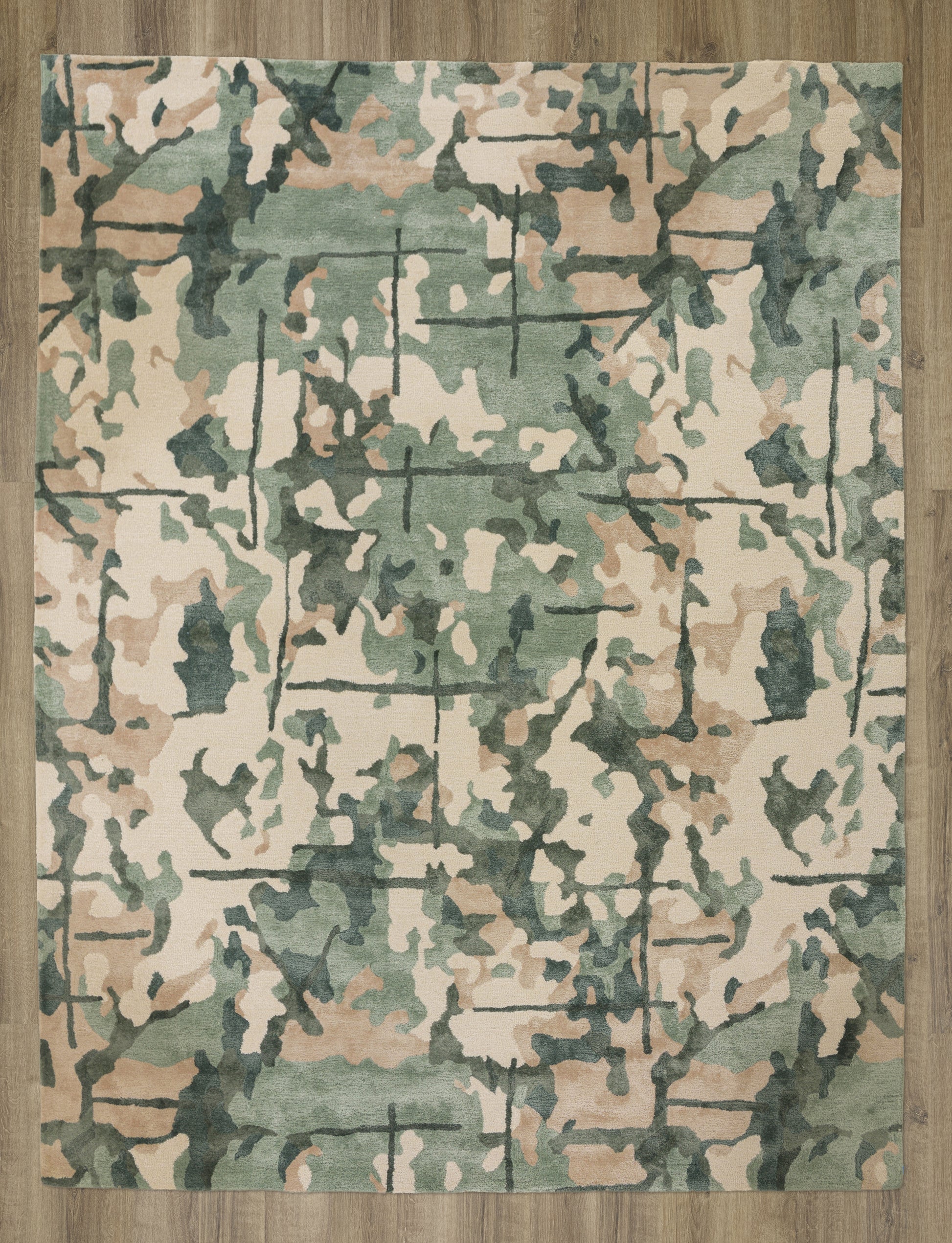 Contemporary rug, 8' x 10'.