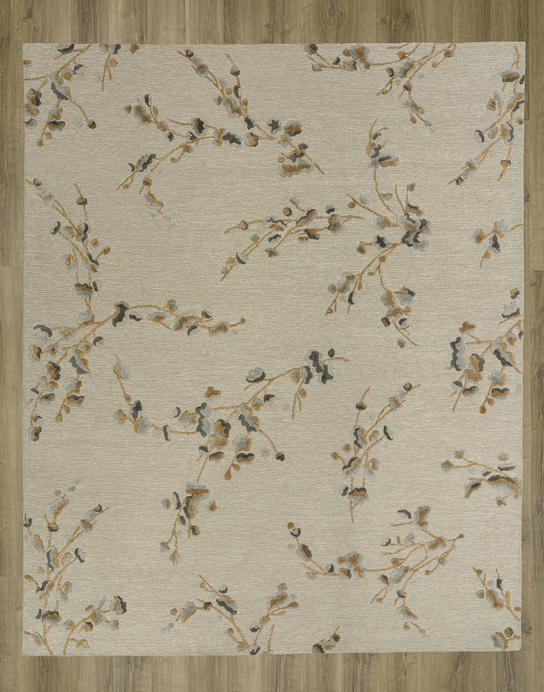 Elisa rug, transitional style, 9' x 12'.