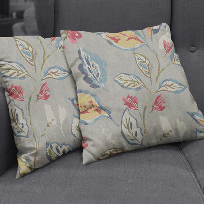 NICHOLASJOHN INC NJ-HAZEL Sterling Botanical,Contemporary   Fabric - NJ25-896