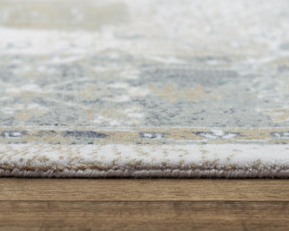 Traditional 5' x 8' rug.