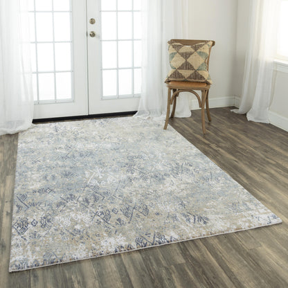 10' x 13' transitional rug.